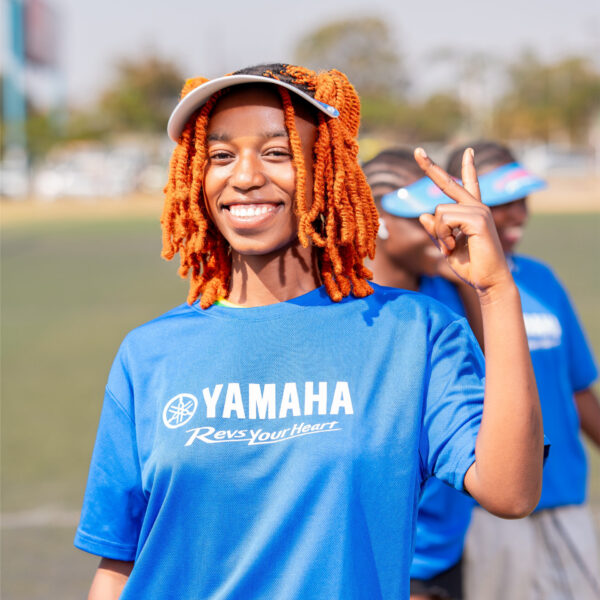 Zambia Soccer Ball Handover IMG 1 copy | Yamaha SA