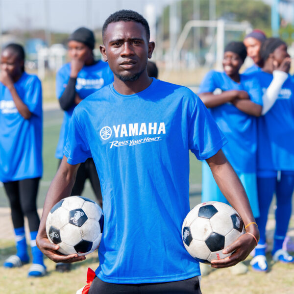 Zambia Soccer Ball Handover IMG 3 copy 5 | Yamaha SA